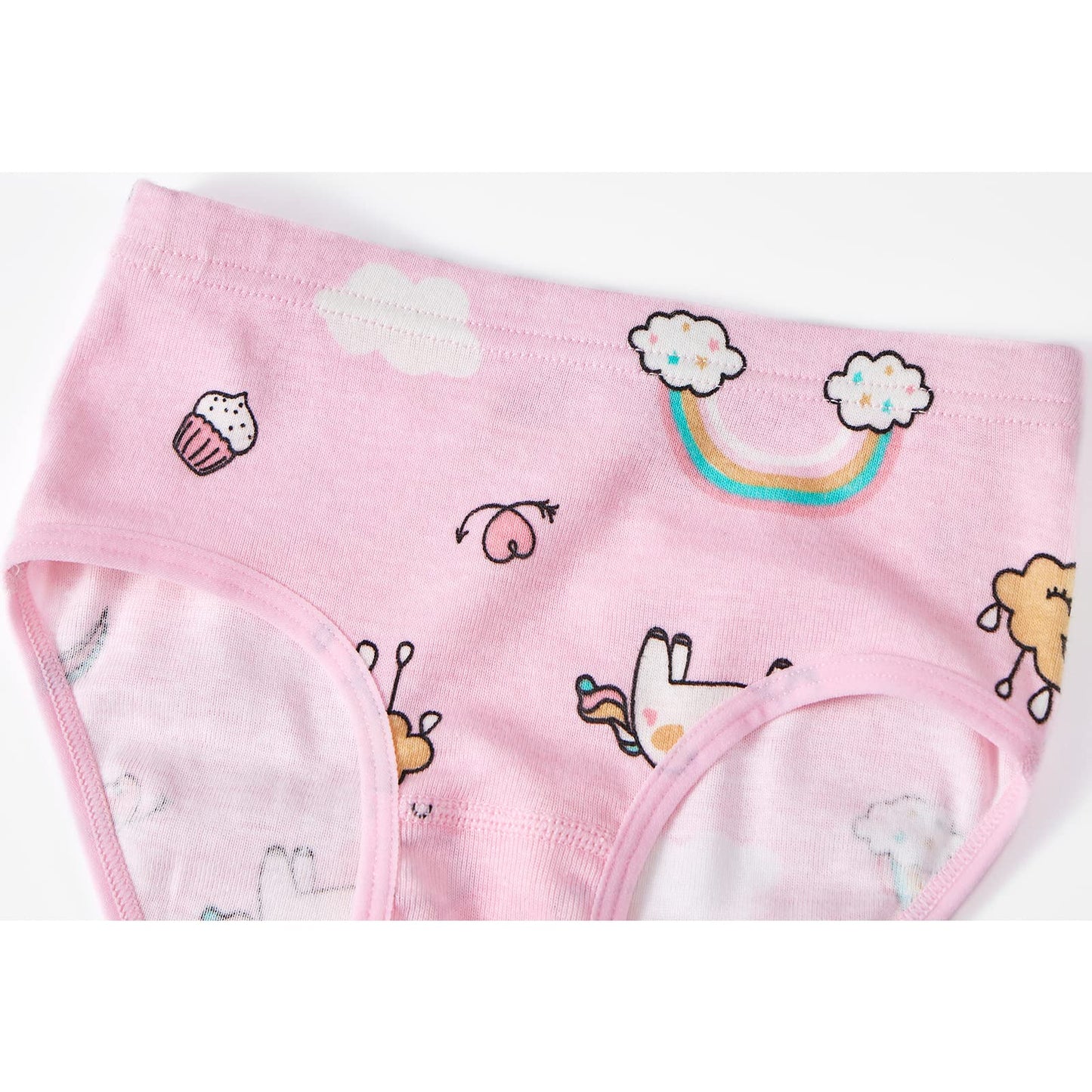 SYNPOS Toddler Soft Cotton Panties (6-Pack)