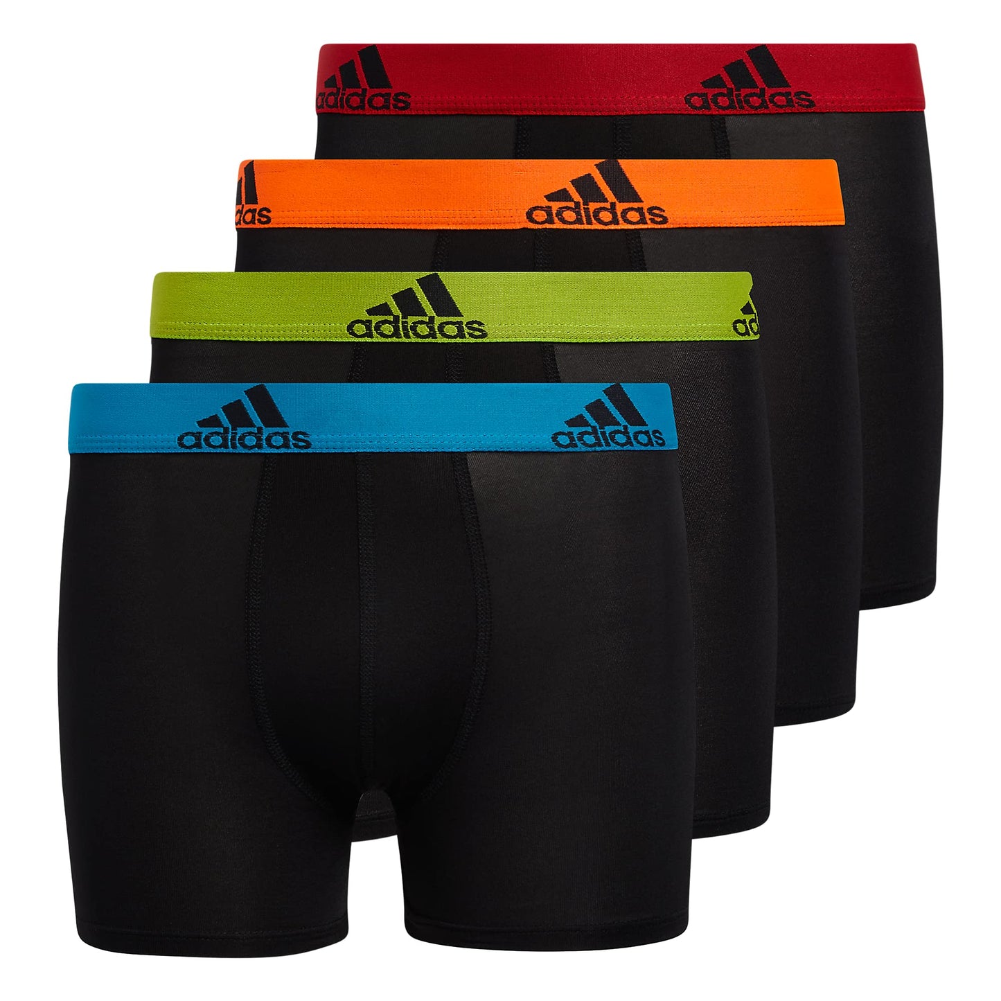 Adidas Athletic Fit Microfiber Boxer Brief (4 - Pack) - Purcell's Clothing Company - 