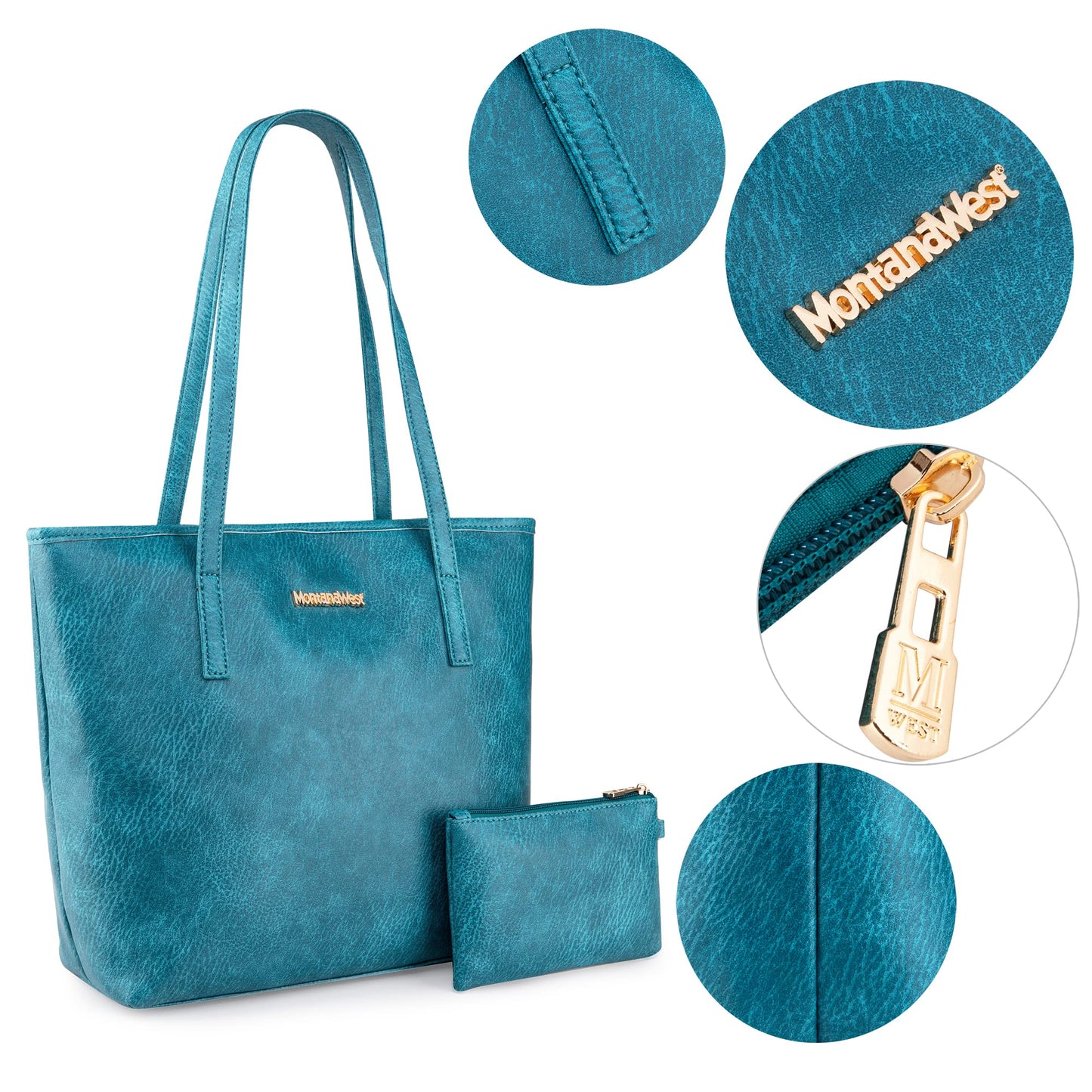 Montana West Tote Bag Vegan Leather