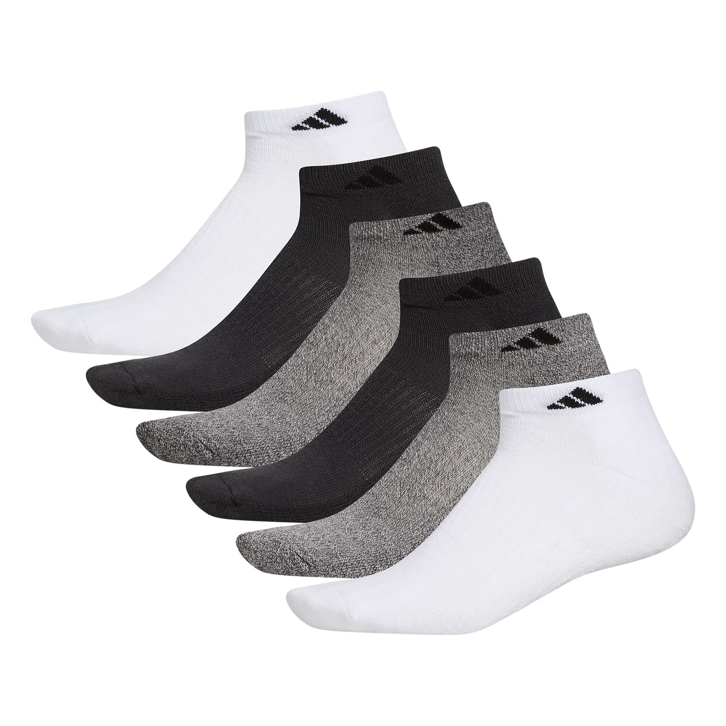 Low Cut Adidas Socks (6-Pairs)