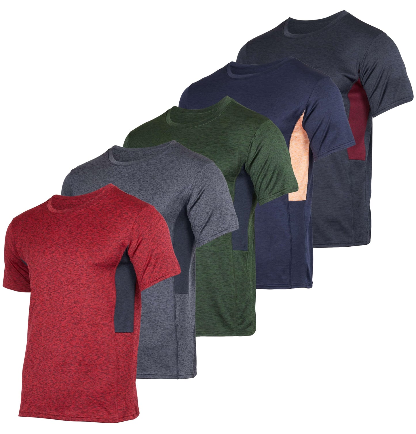 (5 - Pack) Dry - Fit Performance Shirt - Purcell's Clothing Company - 