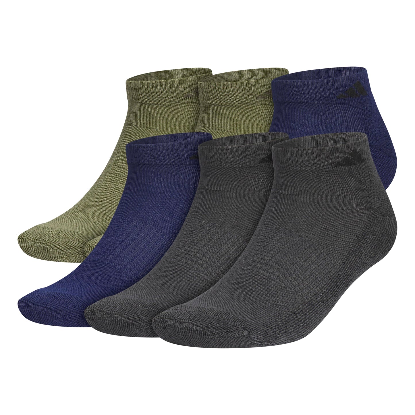 Low Cut Adidas Socks (6-Pairs)