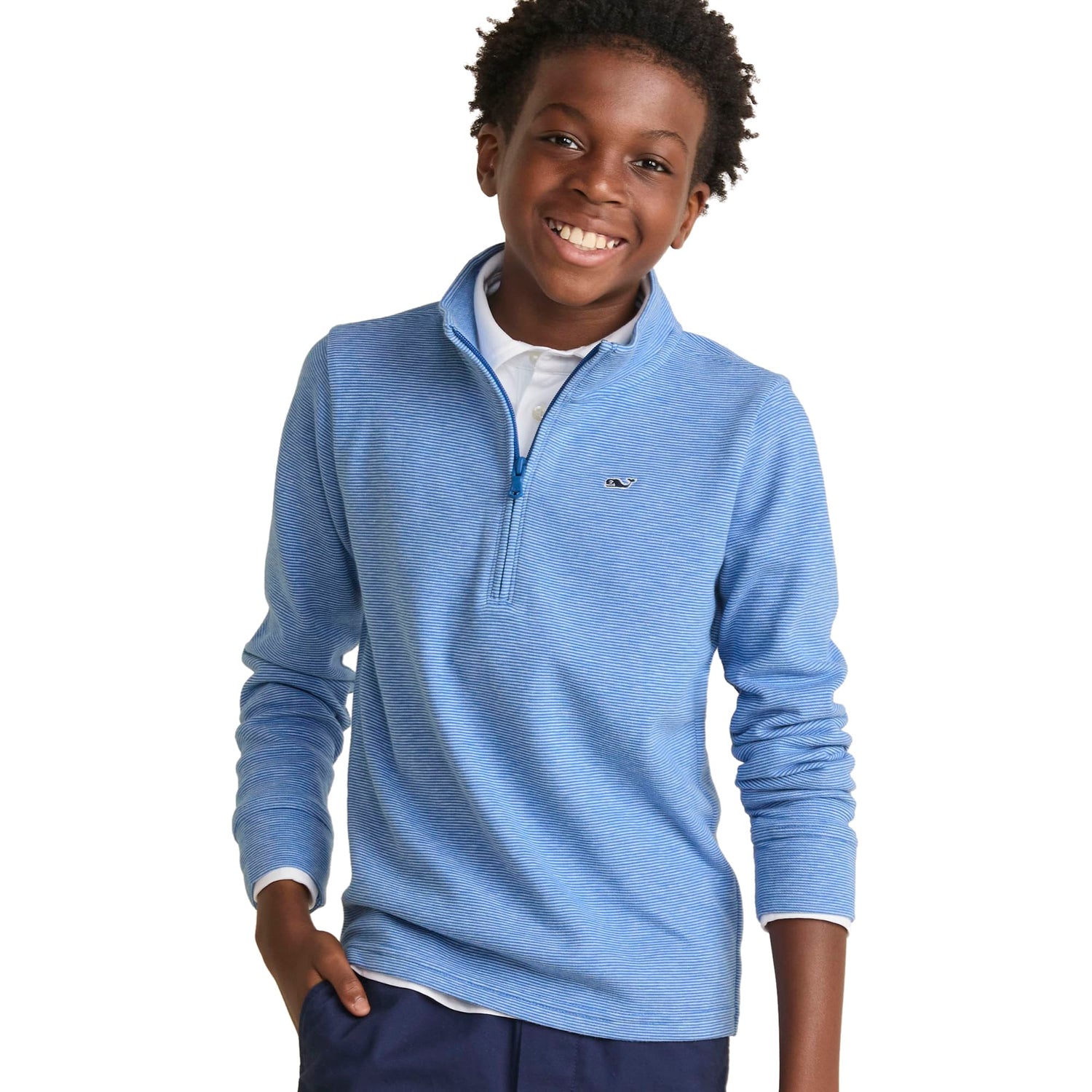 vineyard vines Boys' Saltwater Quarter - Zip - Purcell's Clothing Company - 