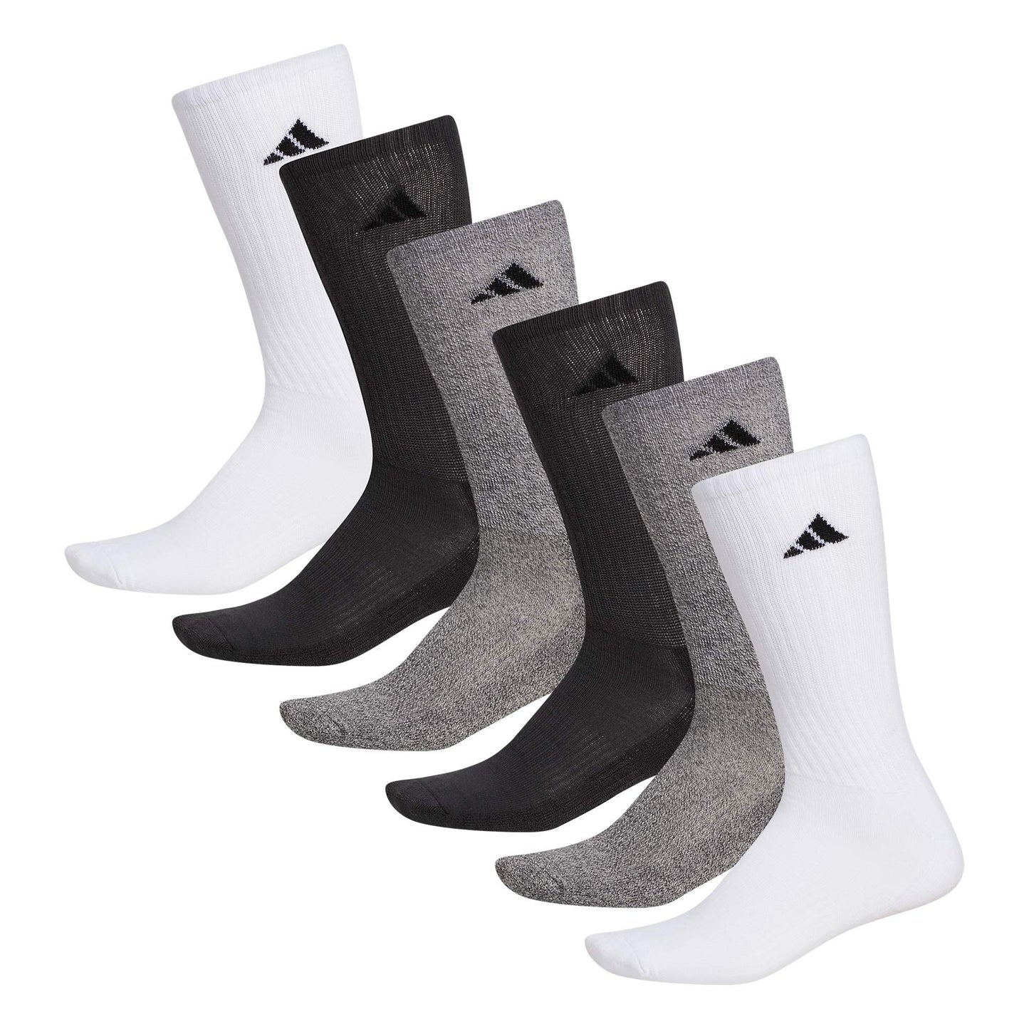 ADIDAS Athletic Crew Socks (6-Pairs)