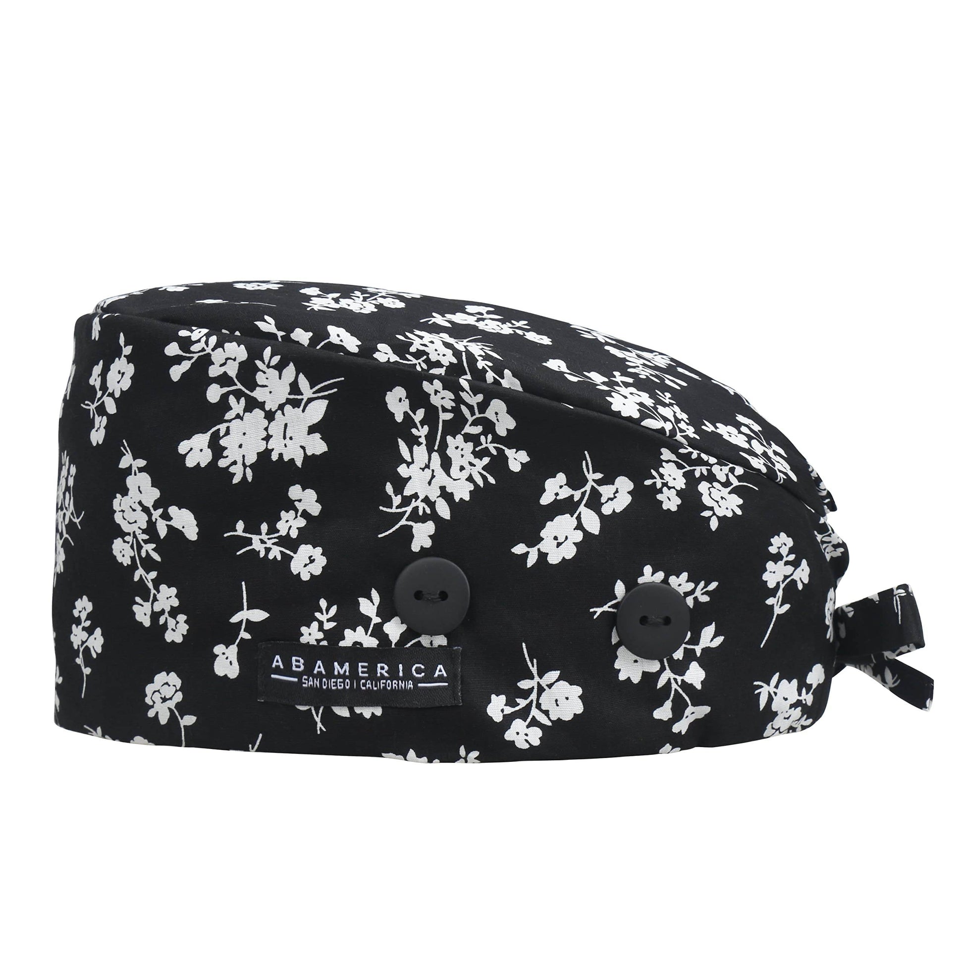 Unisex Adjustable Scrub Cap W/ Button & Sweatband - Purcell's Clothing Company