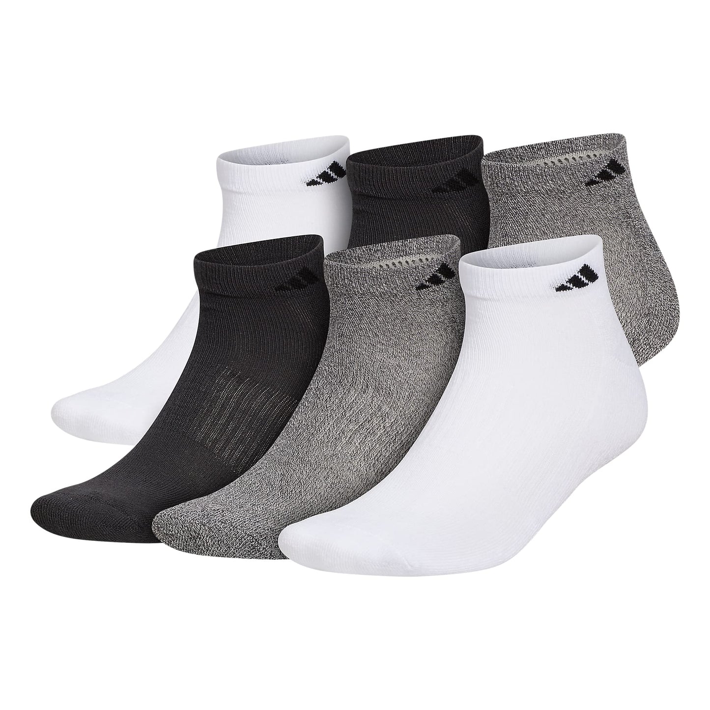 Low Cut Adidas Socks (6-Pairs)