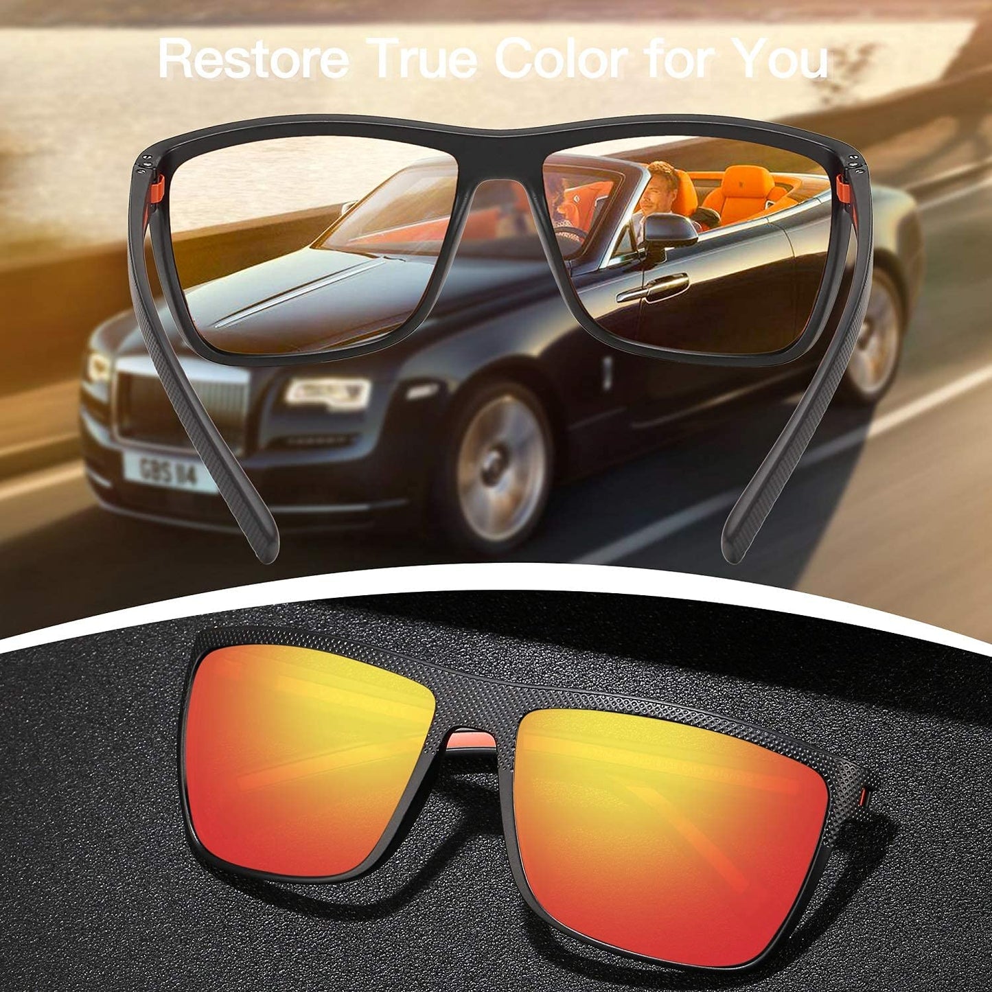 ZENOTTIC Polarized Sunglasses