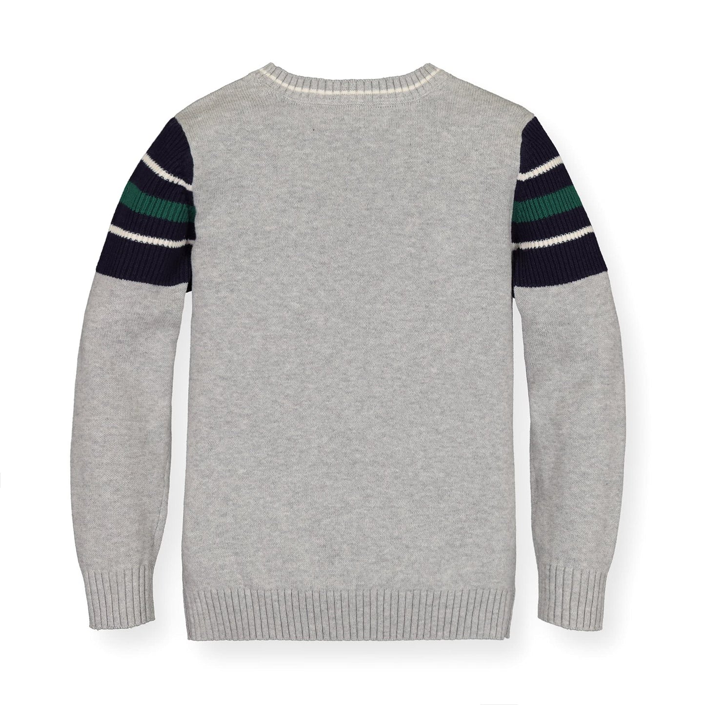 Hope & Henry Boys' Long Sleeve Crew Neck Pullover