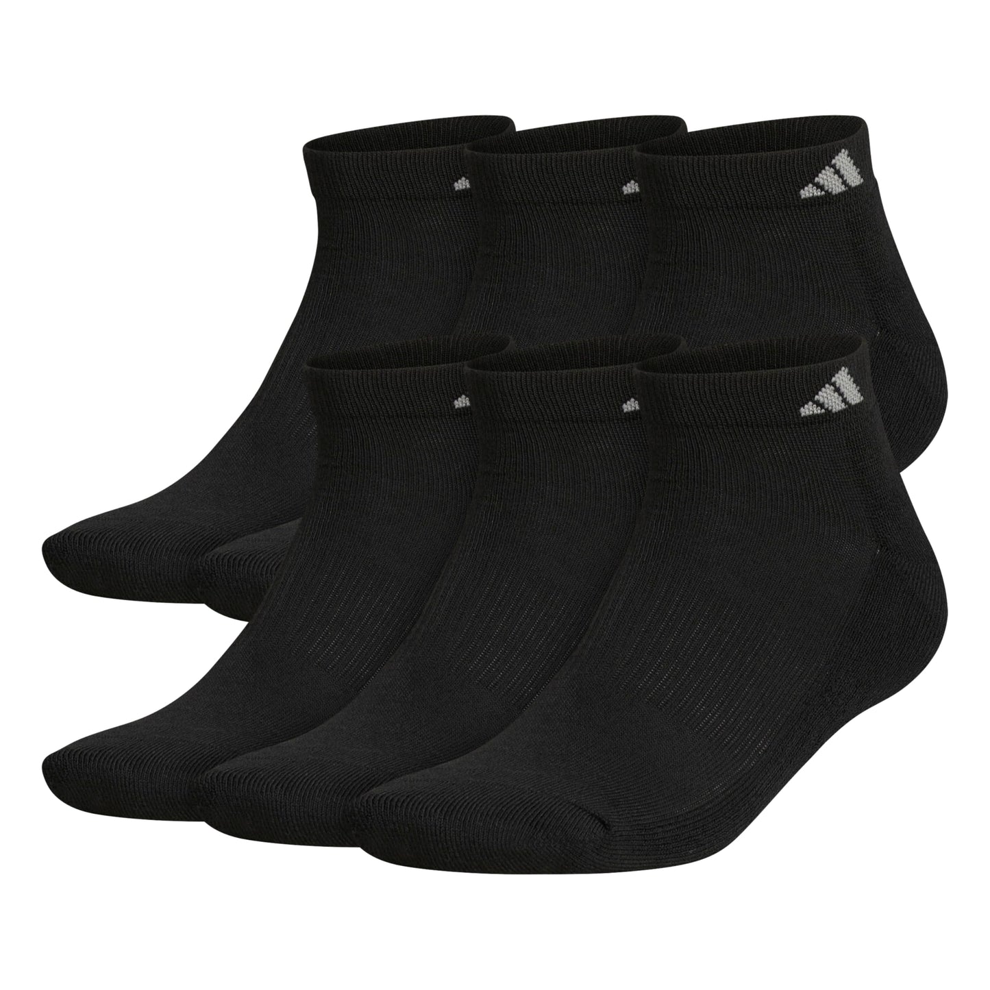 Low Cut Adidas Socks (6-Pairs)