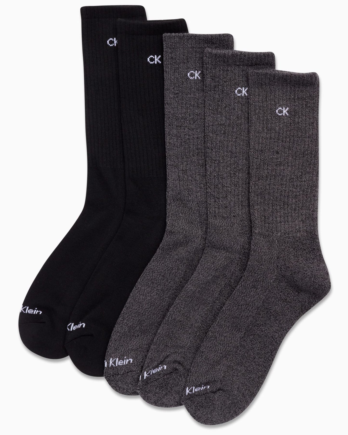 Calvin Klein Cushioned Crew Socks (5-Pair)