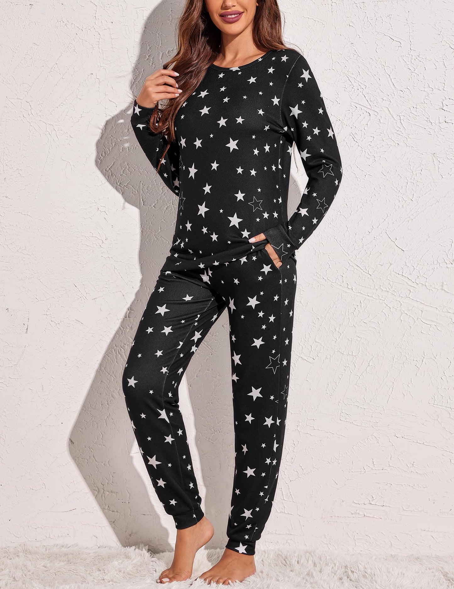 Jogger Pajama Set Long Sleeve