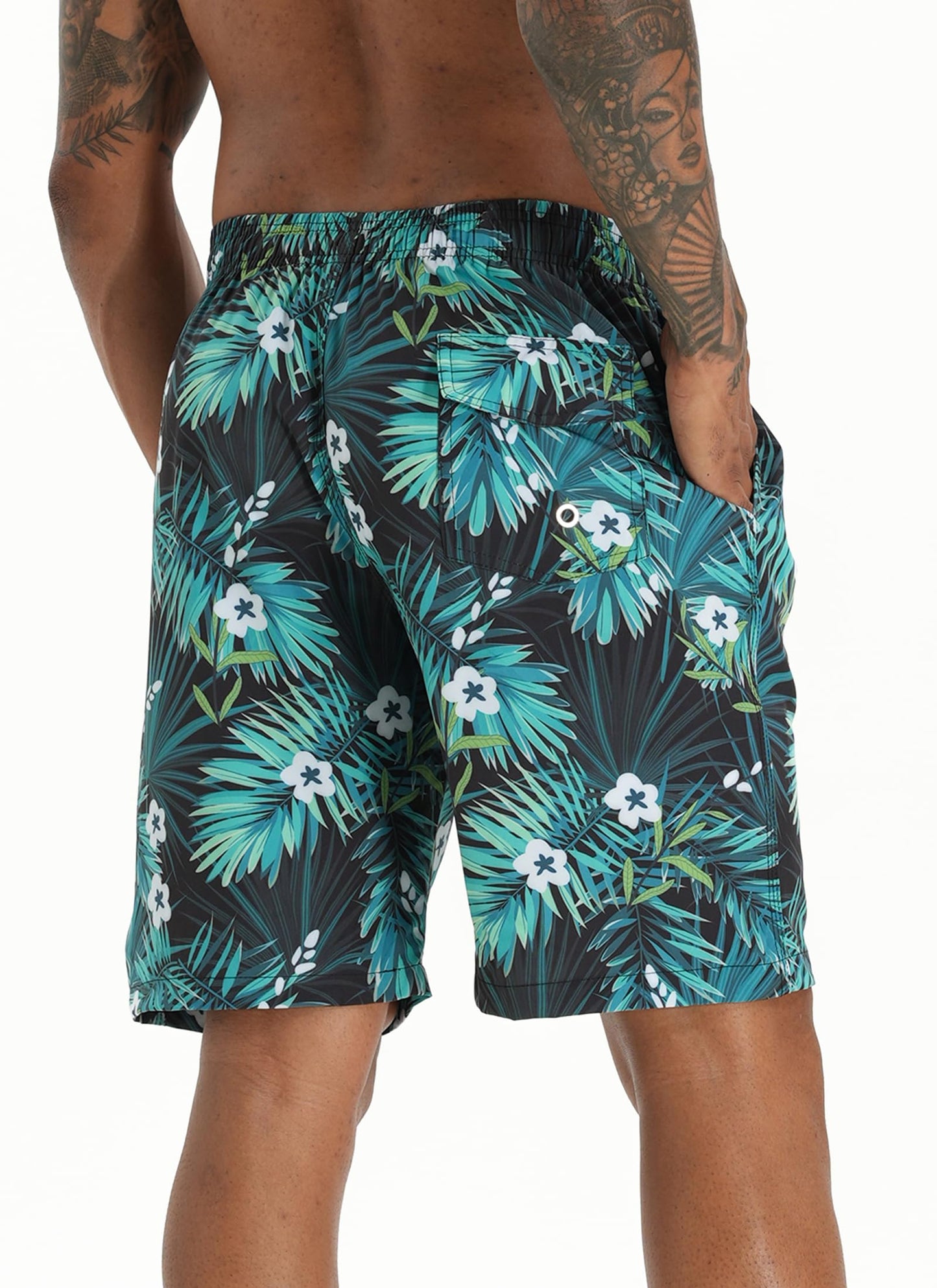 Trunks 9" Quick Dry Bathing Suit Big & Tall