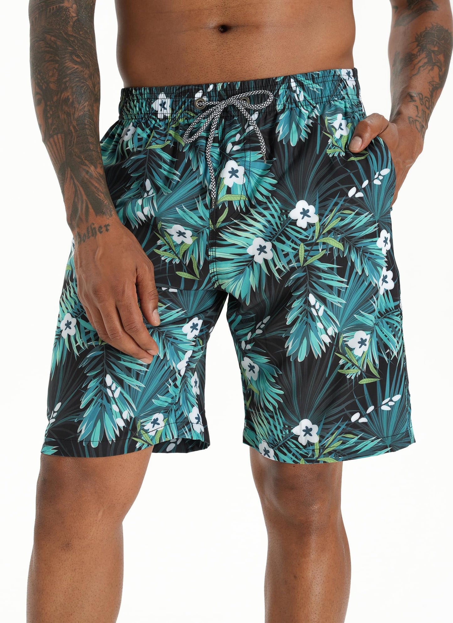 Trunks 9" Quick Dry Bathing Suit Big & Tall