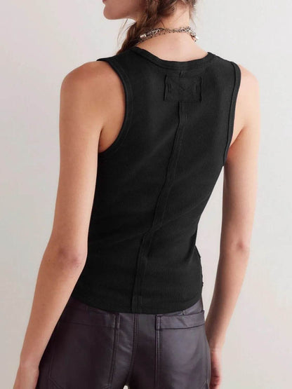 V-Neck Wide Strap Tank - Purcell's Clothing Company