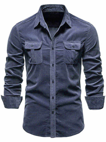 Button Down Shirt with Chest Pockets - Purcell's Clothing Company