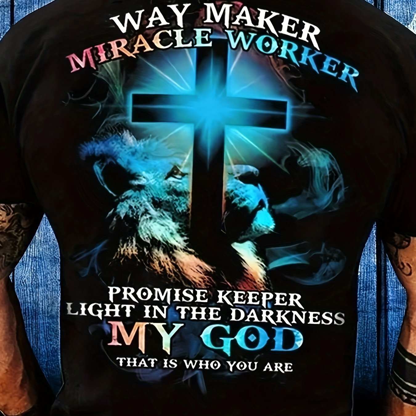 My Savior Graphic Print Tee
