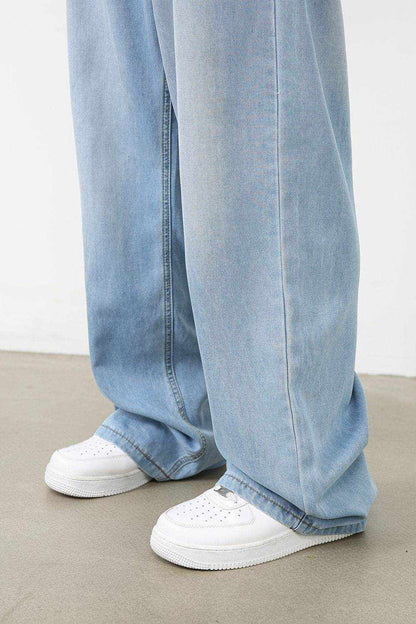 Men's Wide Leg Jeans with Pockets - Purcell's Clothing Company