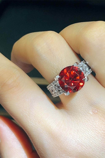 5 Carat Moissanite 925 Sterling Silver Ring - Purcell's Clothing Company