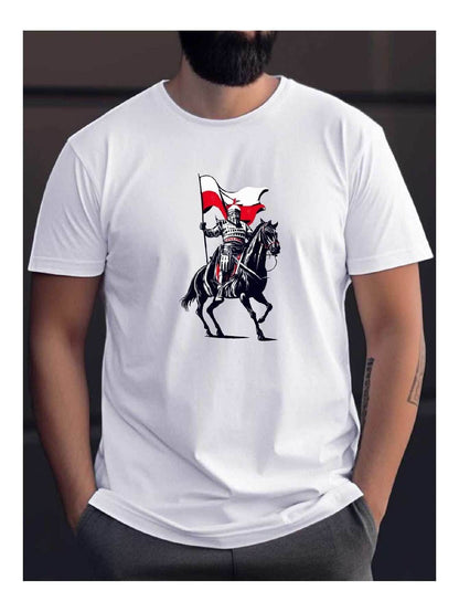 Horse & Knight Printed Graphic Tee - Purcell's Clothing Company