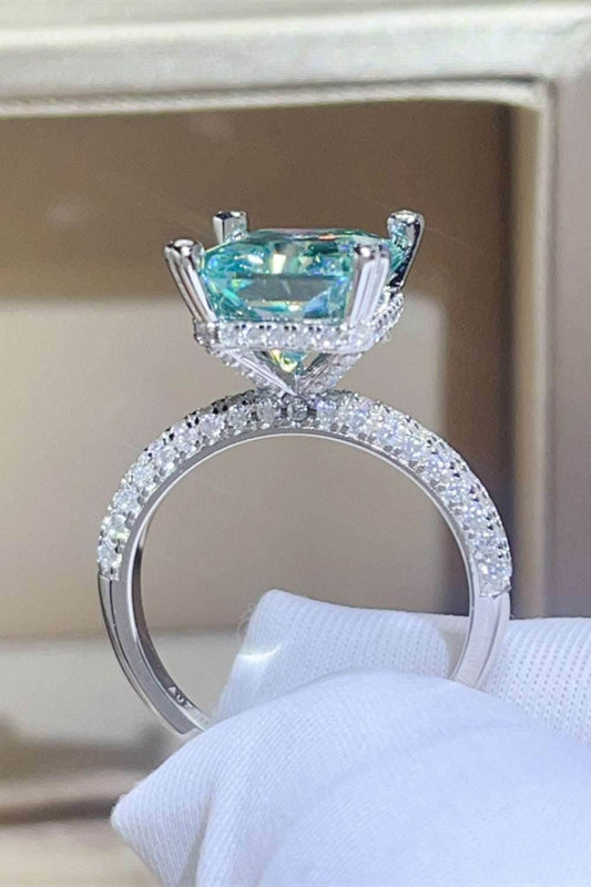 5 Carat Moissanite 925 Sterling Silver Ring - Purcell's Clothing Company