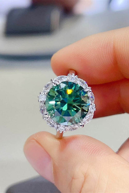 5 Carat Moissanite 925 Sterling Silver Ring - Purcell's Clothing Company