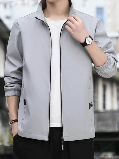 Zip Long Sleeve Jacket - Purcell's Clothing Company