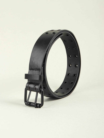 Grommet PU Leather Belt - Purcell's Clothing Company