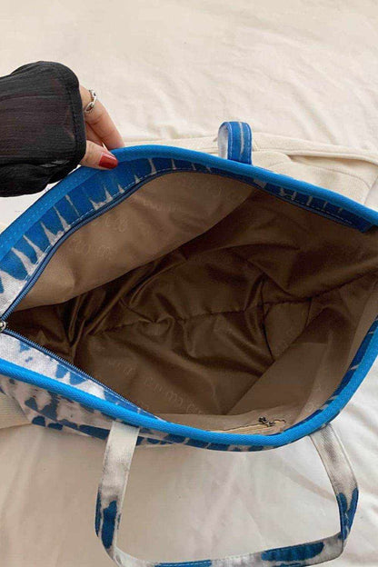 Printed PU Leather Tote Bag - Purcell's Clothing Company