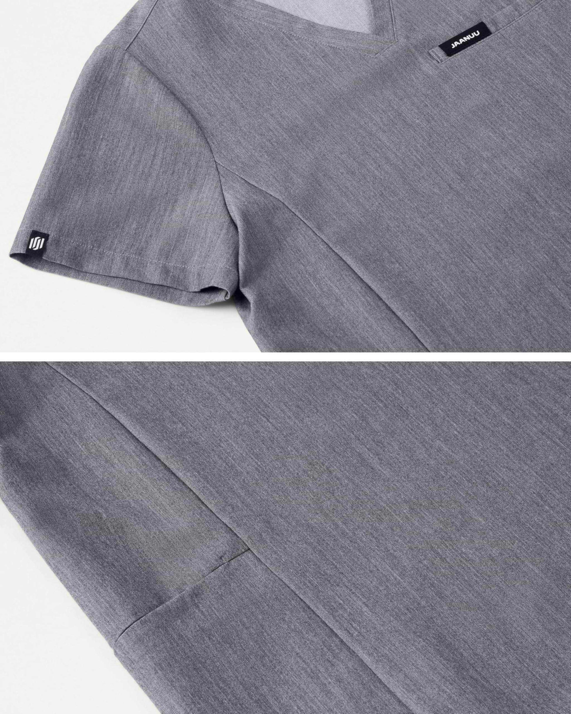 Jaanuu Magna 3-Pocket Classic V-Neck Scrub Top - Purcell's Clothing Company