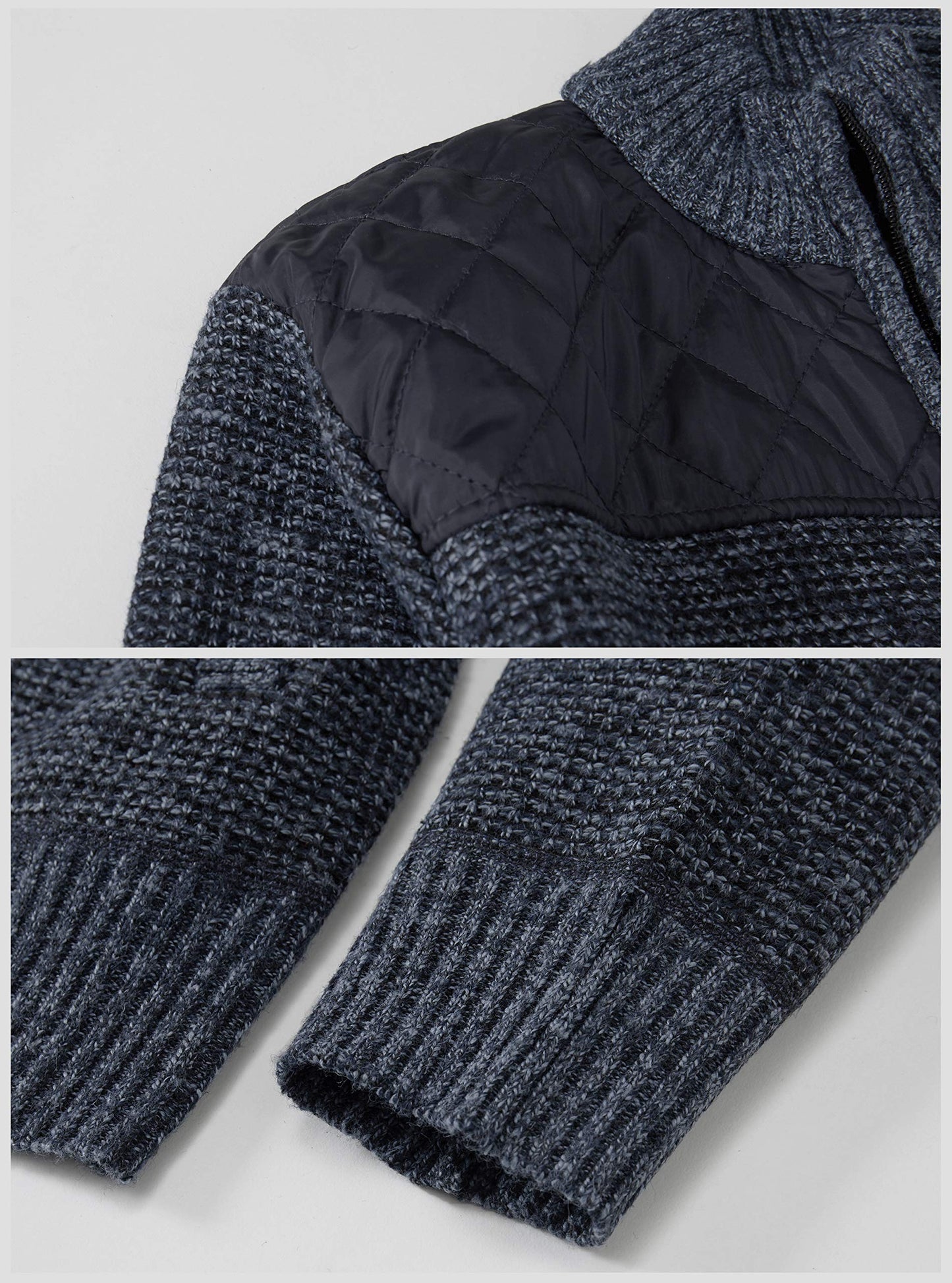 Regular Knitted Full Zip Cardigan