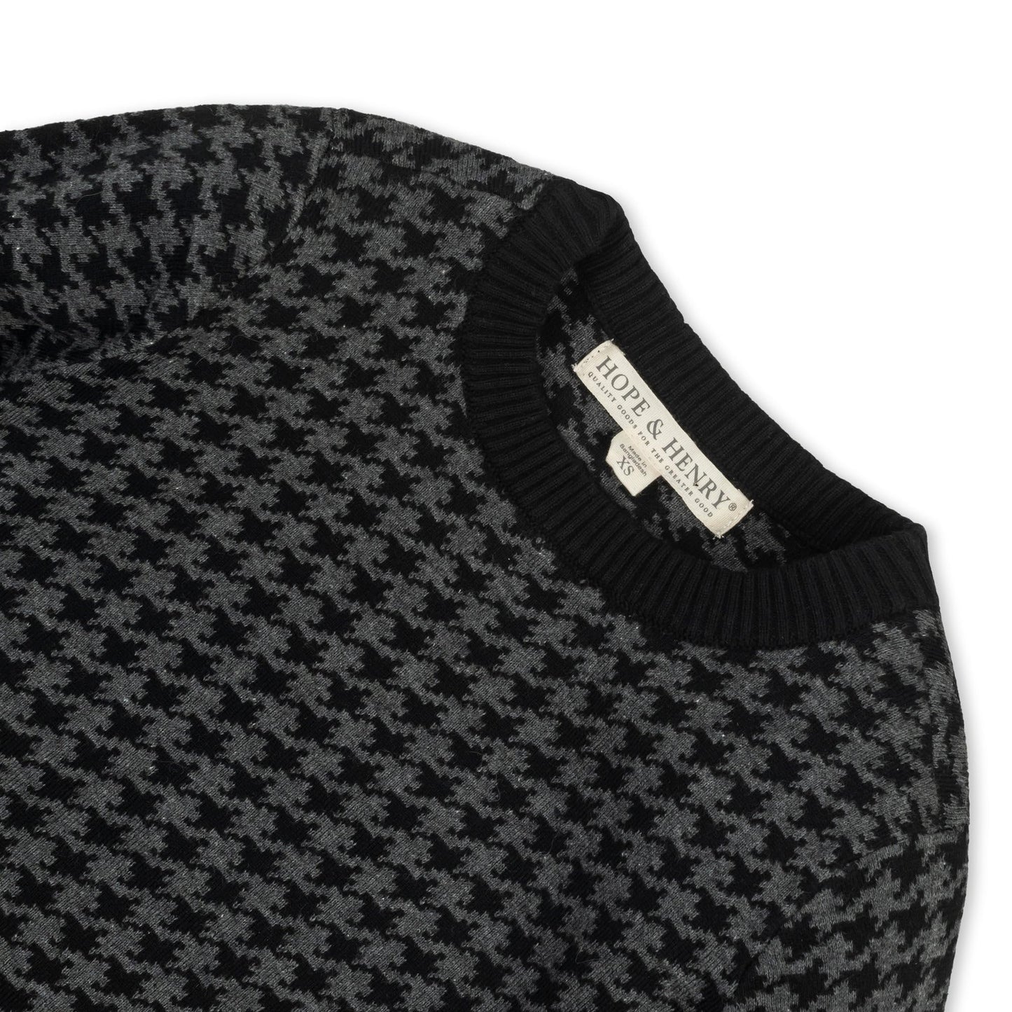 Hope & Henry Boys' Long Sleeve Crew Neck Pullover