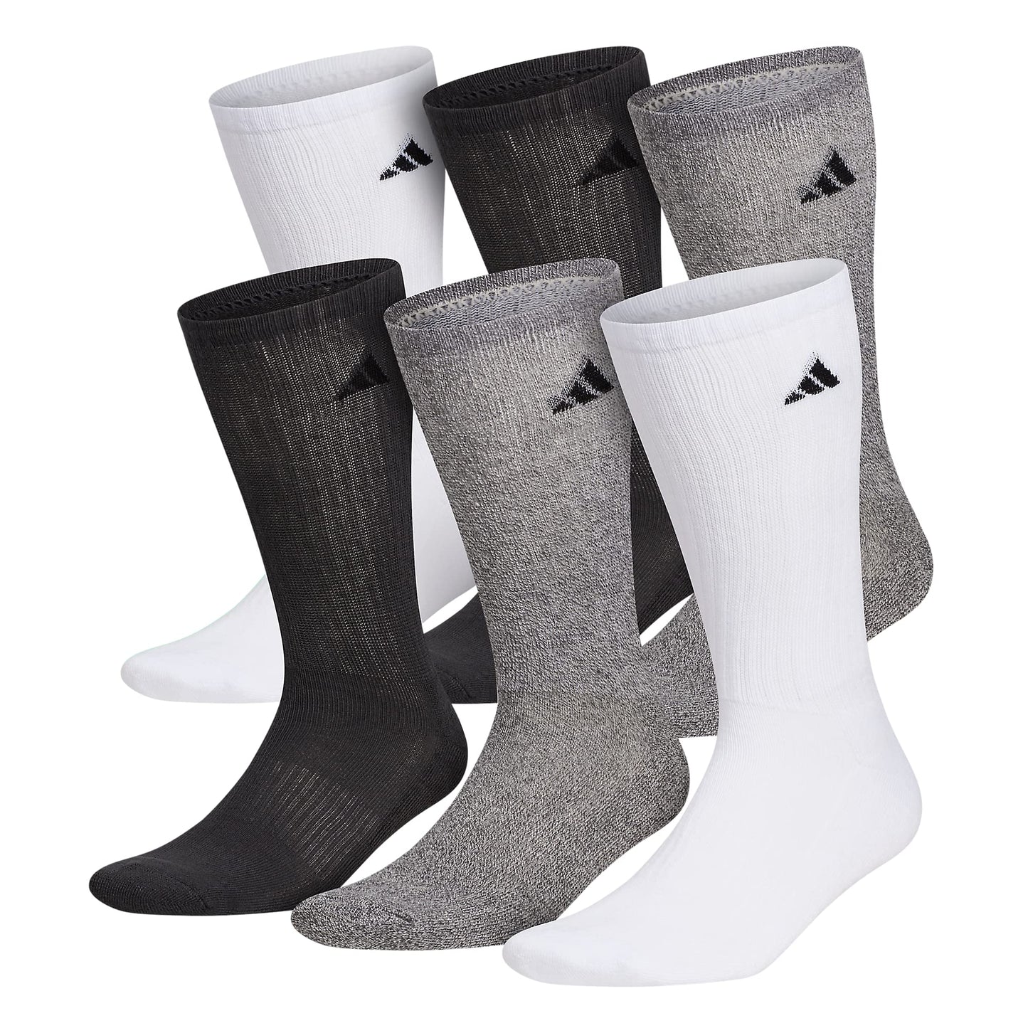 ADIDAS Athletic Crew Socks (6-Pairs)