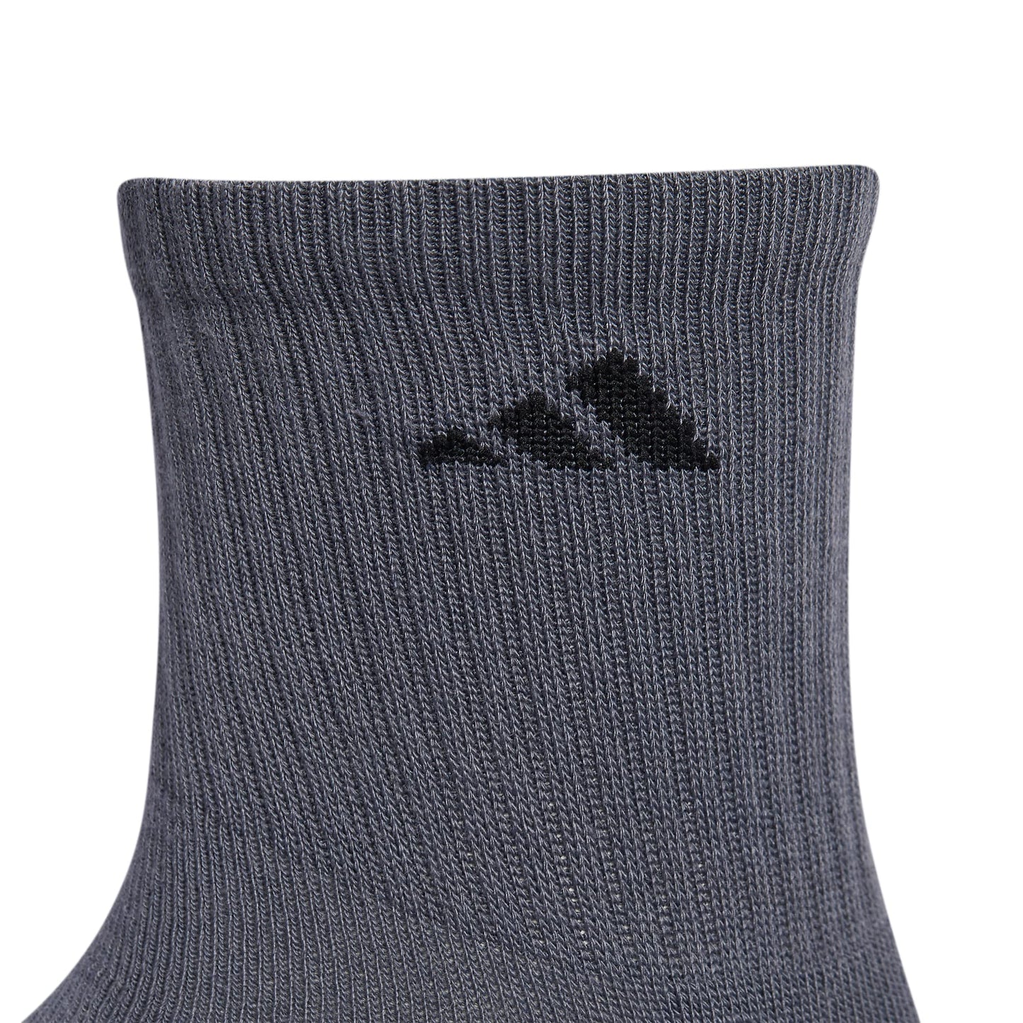 Cushioned Adidas Mid-Crew Socks (3-Pair)