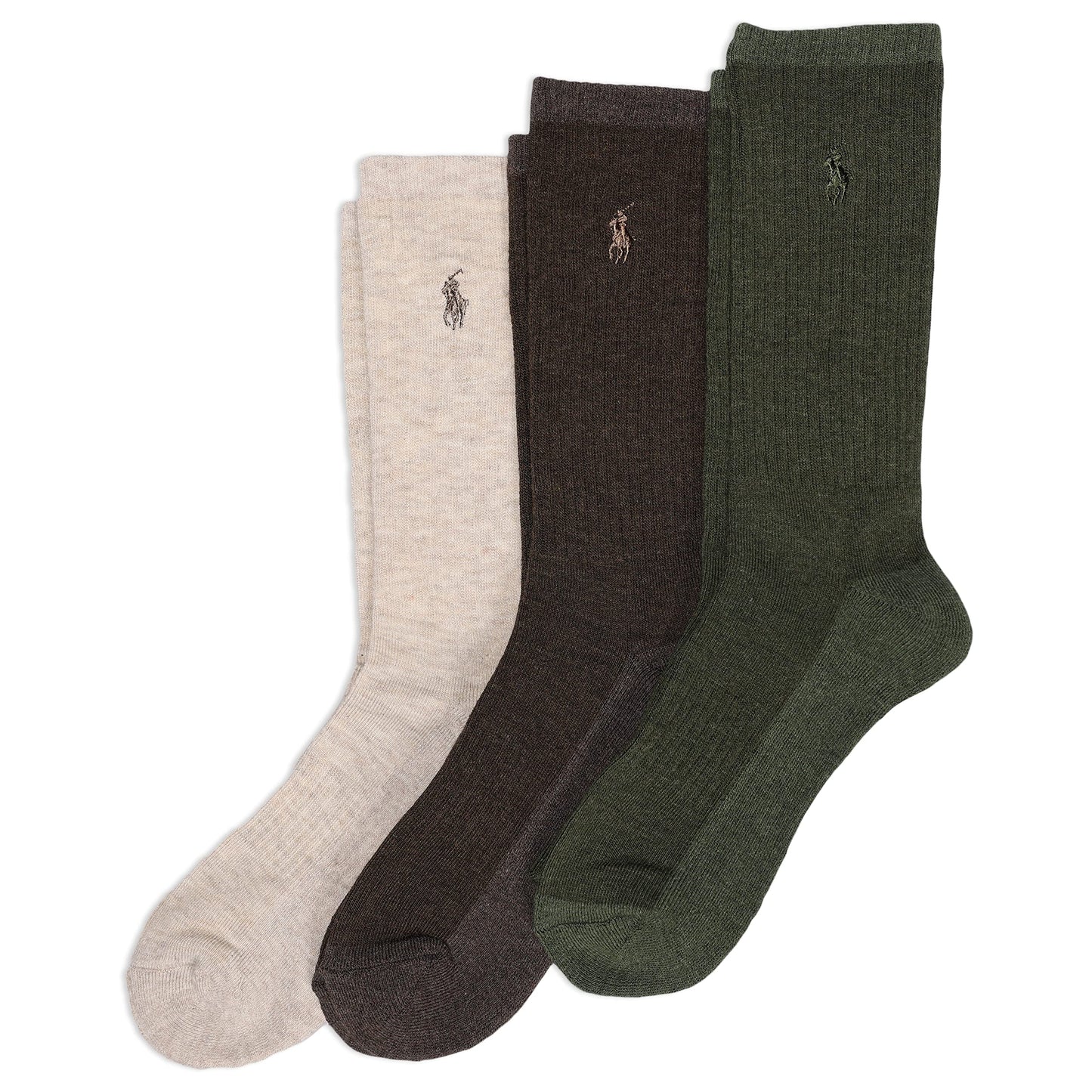 POLO RALPH LAUREN Casual Crew Socks (3-Pair)