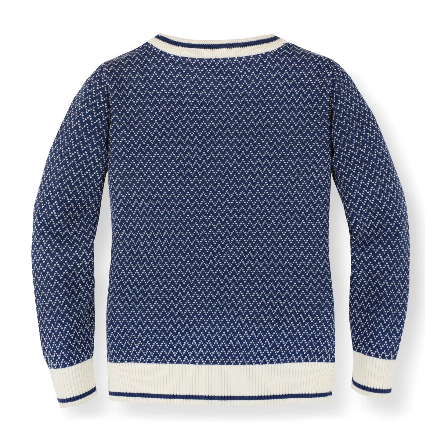 Hope & Henry Boys' Long Sleeve Crew Neck Pullover