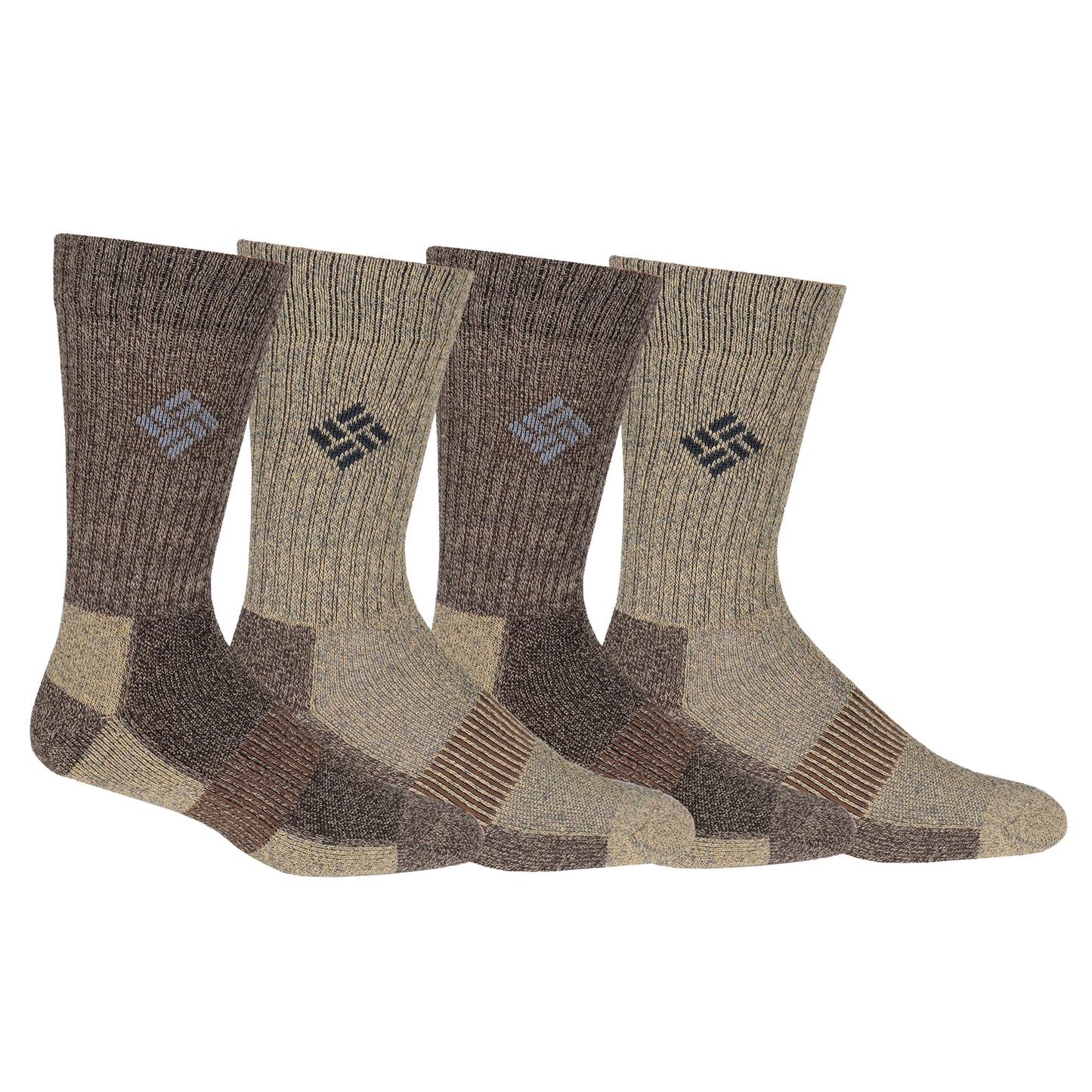 Columbia Moisture Control Crew Socks (4-Pack)