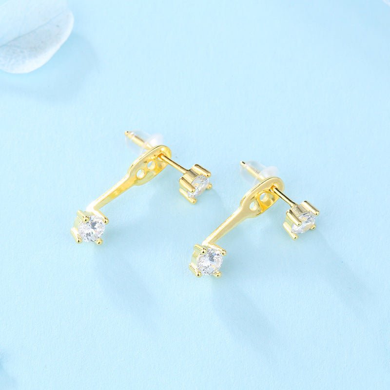 925 Silver Earrings Diamond - Purcell's Clothing Company - 0