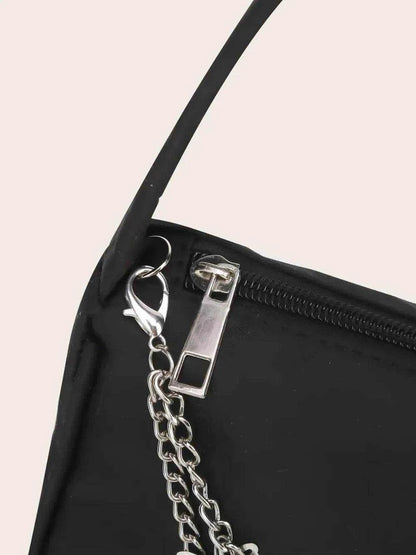 Butterfly Chain Polyester Handbag - Purcell's Clothing Company