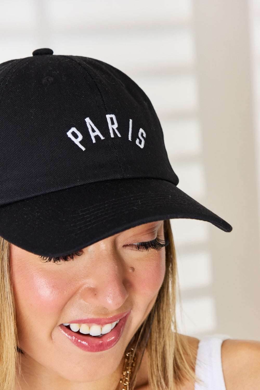 Zenana Embroidered City Baseball Cap - Purcell's Clothing Company