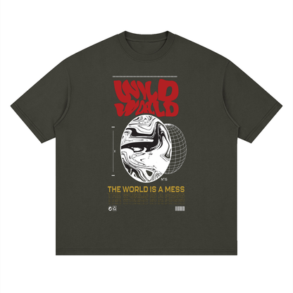 Wild World Streetwear Loose Drop Shoulder T-Shirt (UNISEX)
