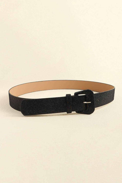 Glitter PU Leather Belt - Purcell's Clothing Company