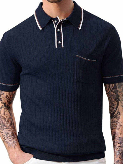 Short Sleeve Button Polo - Purcell's Clothing Company