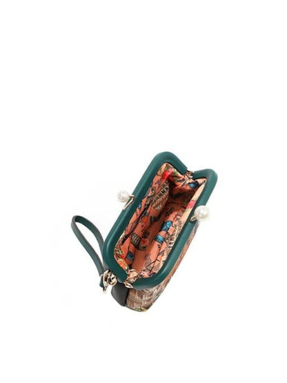 Nicole Lee USA Chelsea Pearl Kiss-Lock Coin Purse - Purcell's Clothing Company