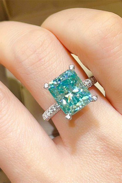 5 Carat Moissanite 925 Sterling Silver Ring - Purcell's Clothing Company