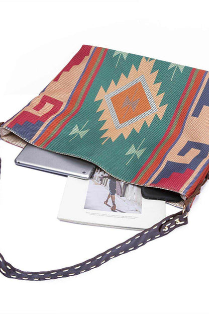 Geometric Canvas Tote Bag - Purcell's Clothing Company