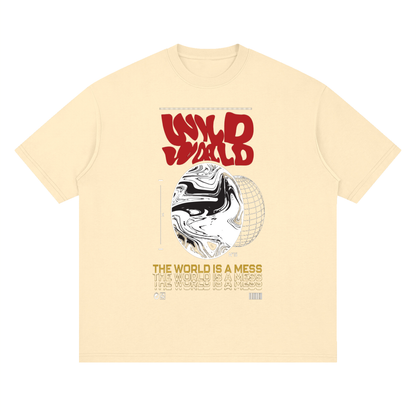 Wild World Streetwear Loose Drop Shoulder T-Shirt (UNISEX)