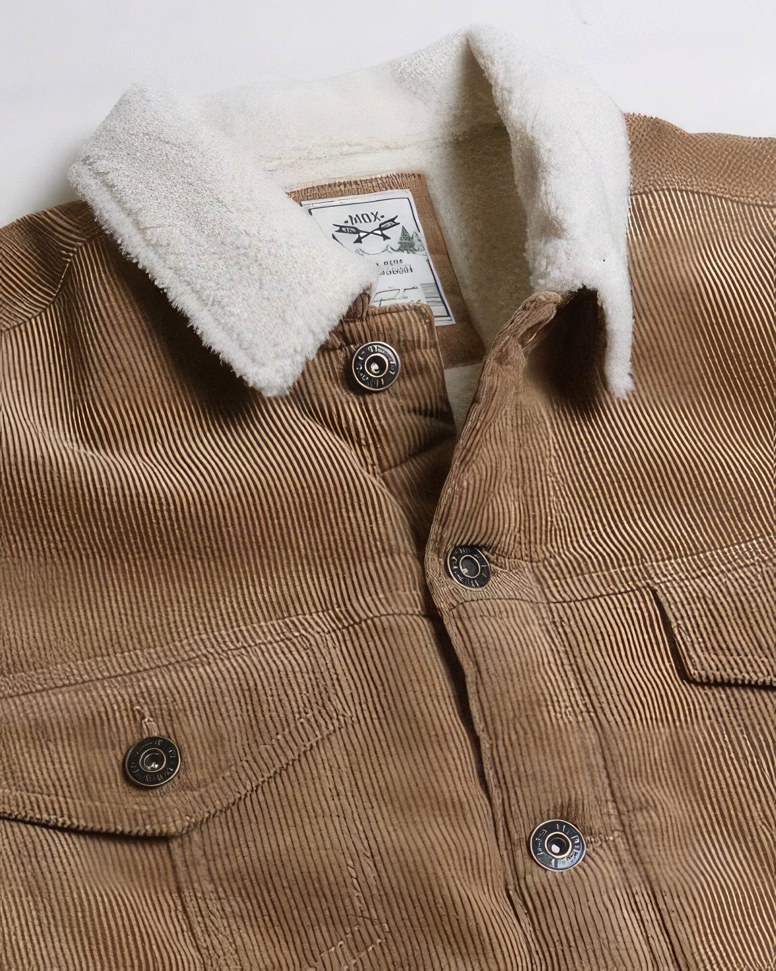 Casual Corduroy Lined Trucker Jacket - Purcell's Clothing Company