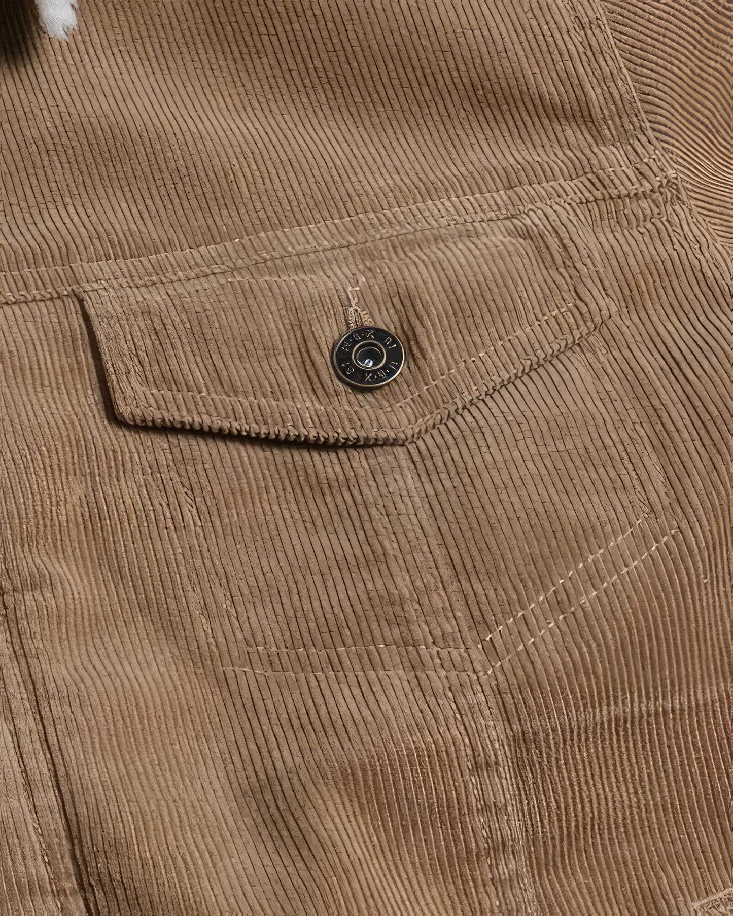 Casual Corduroy Lined Trucker Jacket - Purcell's Clothing Company