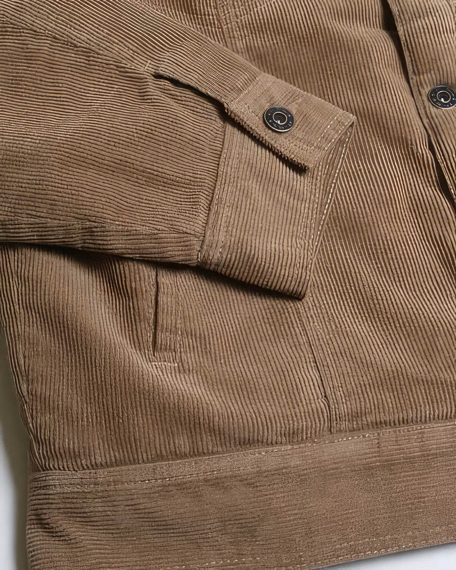 Casual Corduroy Lined Trucker Jacket - Purcell's Clothing Company