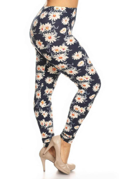 Plus Size Buttery Soft Print Leggings - Purcell's Clothing Company